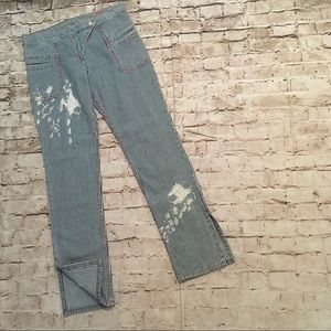 NWOT vintage Levi’s stripes detailed jean size 7 juniors